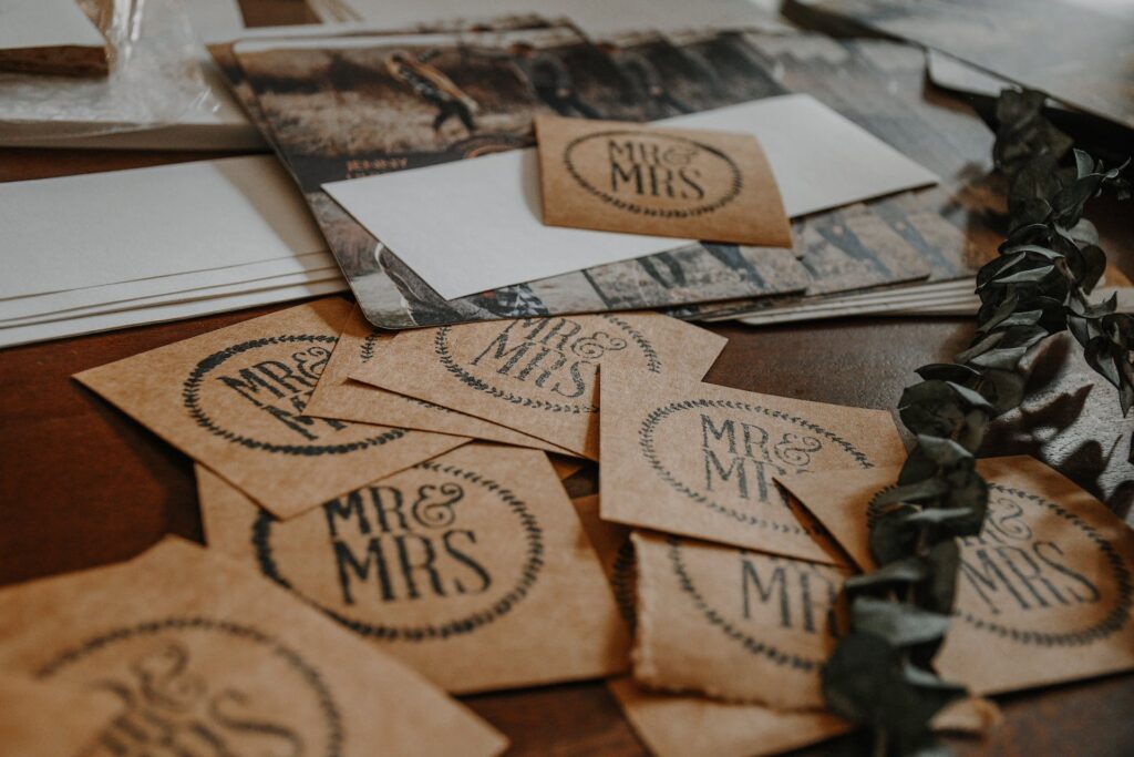 Comment faire ses invitations de mariage en DIY ?