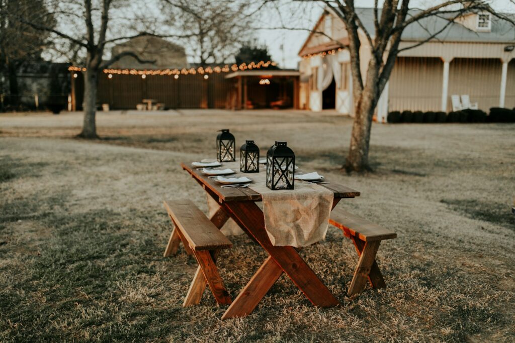 Combien de temps louer le lieu de réception de mariage ?